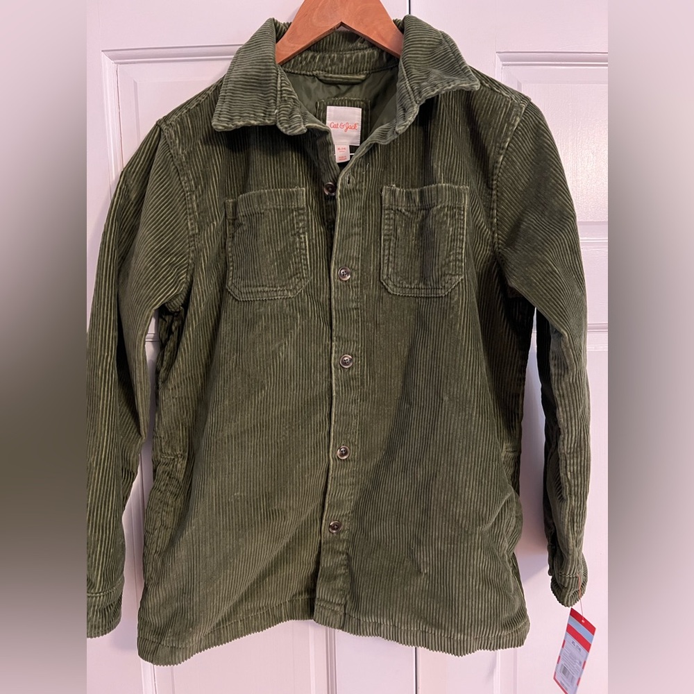 Cat & Jack boys button up, size XL (14)